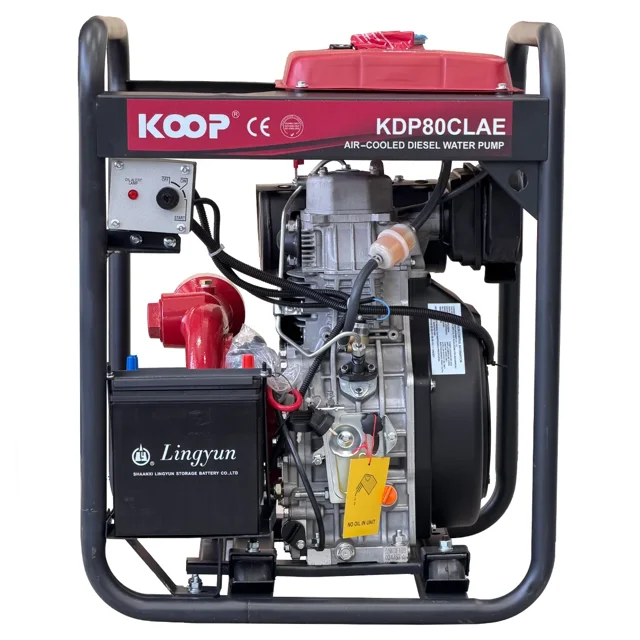 موتور پمپ KDP80CLAE 16HP سه اینچ 16 اسب بخار